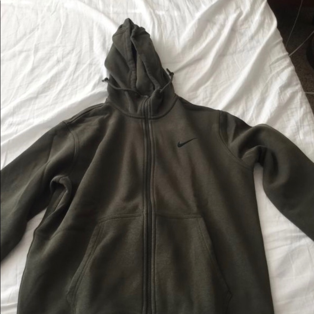 Nike Men Hooded Fleece Full-Zip Hoodie, medium